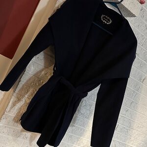 Ambiance NavyTrench Coat